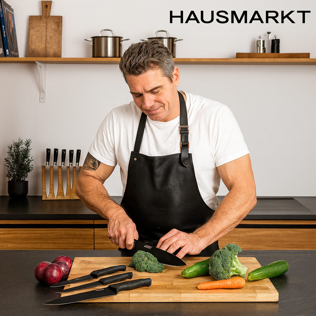 HausMarkt™ Zestaw Noży 6 Elementów Ceramicznych