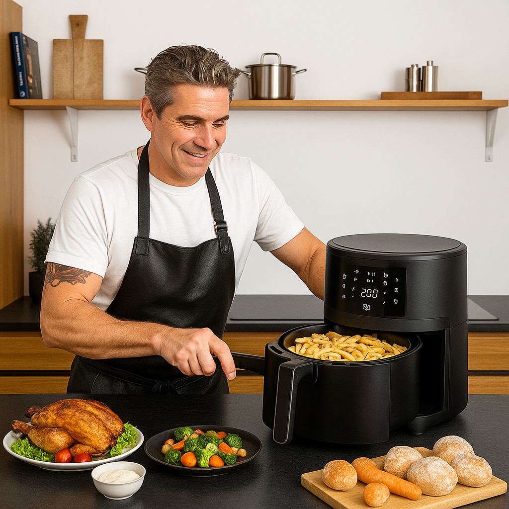 HausMarkt™ Air Fryer 3.2L – Zdrowe Smażenie Bez Oleju